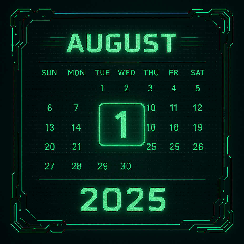 Release Date: August 1, 2025